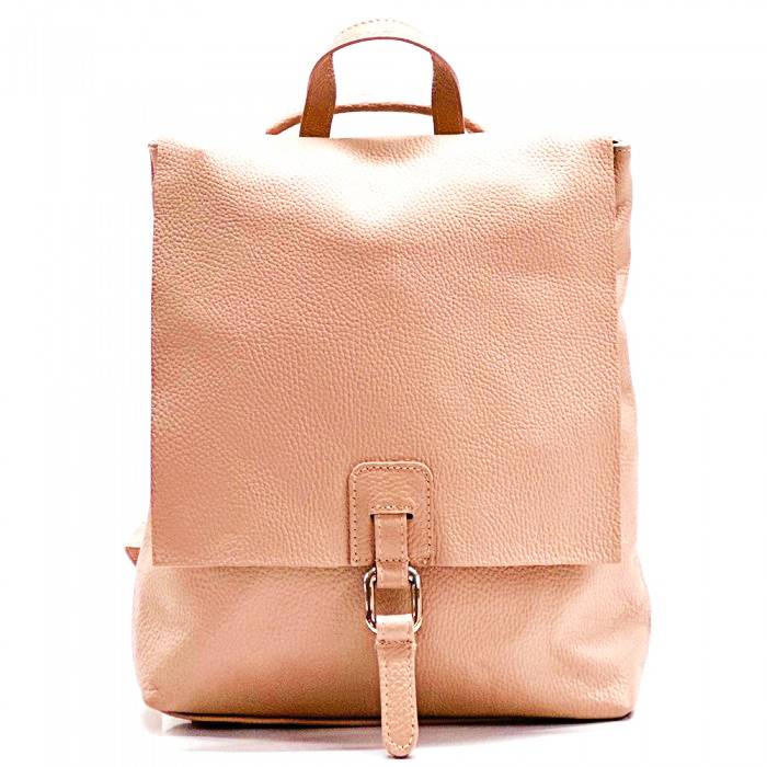 backpack pink leather Rose Original and other essentials Pink Italian Leather Backpack |