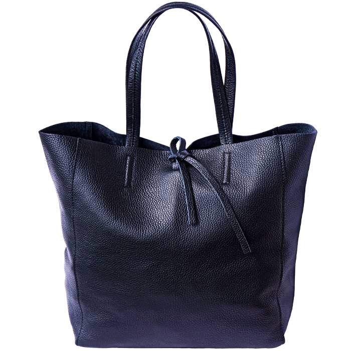 New black leather tote back added to the Leather Italiano premium collection