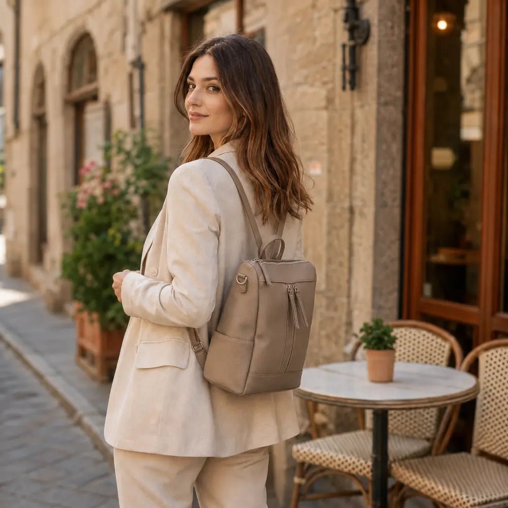 Women’s Italian Leather Backpacks - Leather Italiano