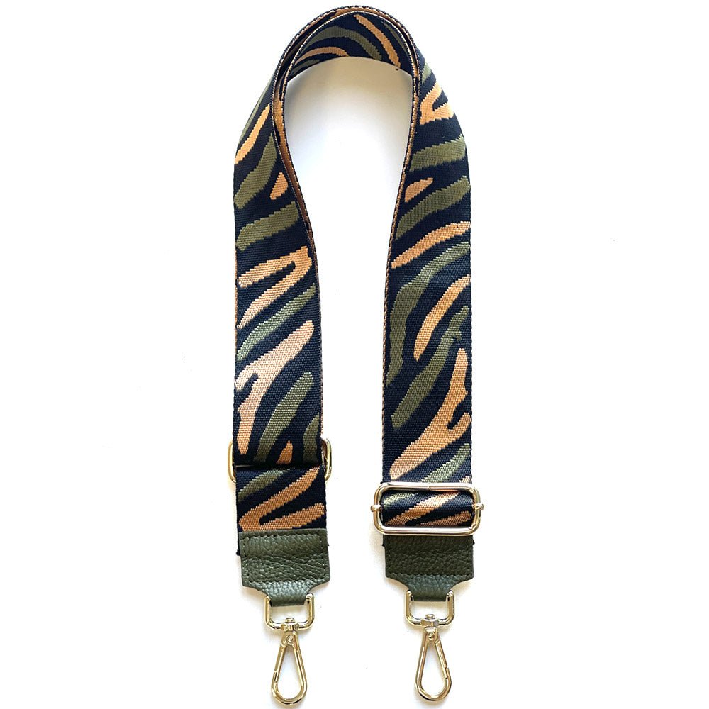 Jacquard Chenille Shoulder Strap - camouflage color