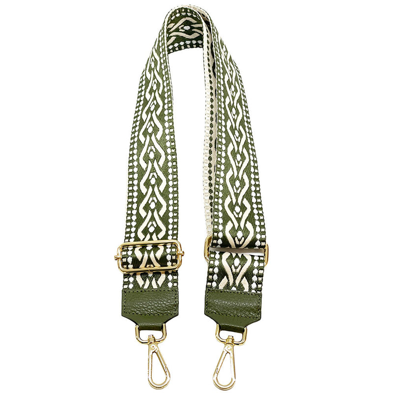 Jacquard Shoulder Strap – Tribal-Inspired Design