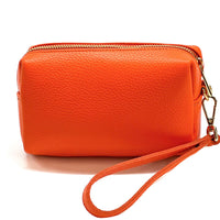 Isadora Italian Leather Wristlet – Elegant Everyday Wrist Bag for Women