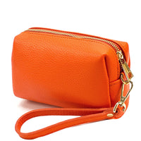 Isadora Italian Leather Wristlet – Elegant Everyday Wrist Bag for Women