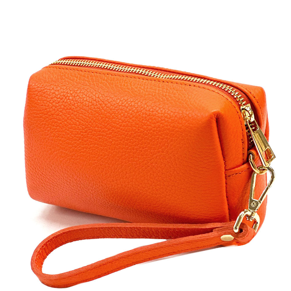 Isadora Italian Leather Wristlet – Elegant Everyday Wrist Bag for Women