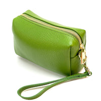 Isadora Italian Leather Wristlet – Elegant Everyday Wrist Bag for Women