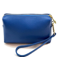Isadora Italian Leather Wristlet – Elegant Everyday Wrist Bag for Women