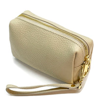 Isadora Italian Leather Wristlet – Elegant Everyday Wrist Bag for Women