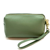 Isadora Italian Leather Wristlet – Elegant Everyday Wrist Bag for Women