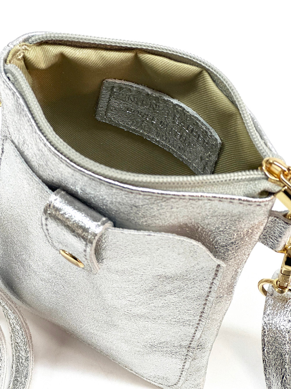 Eterna Italian Leather Crossbody Bag – Elegant Compact Crossbody for Women