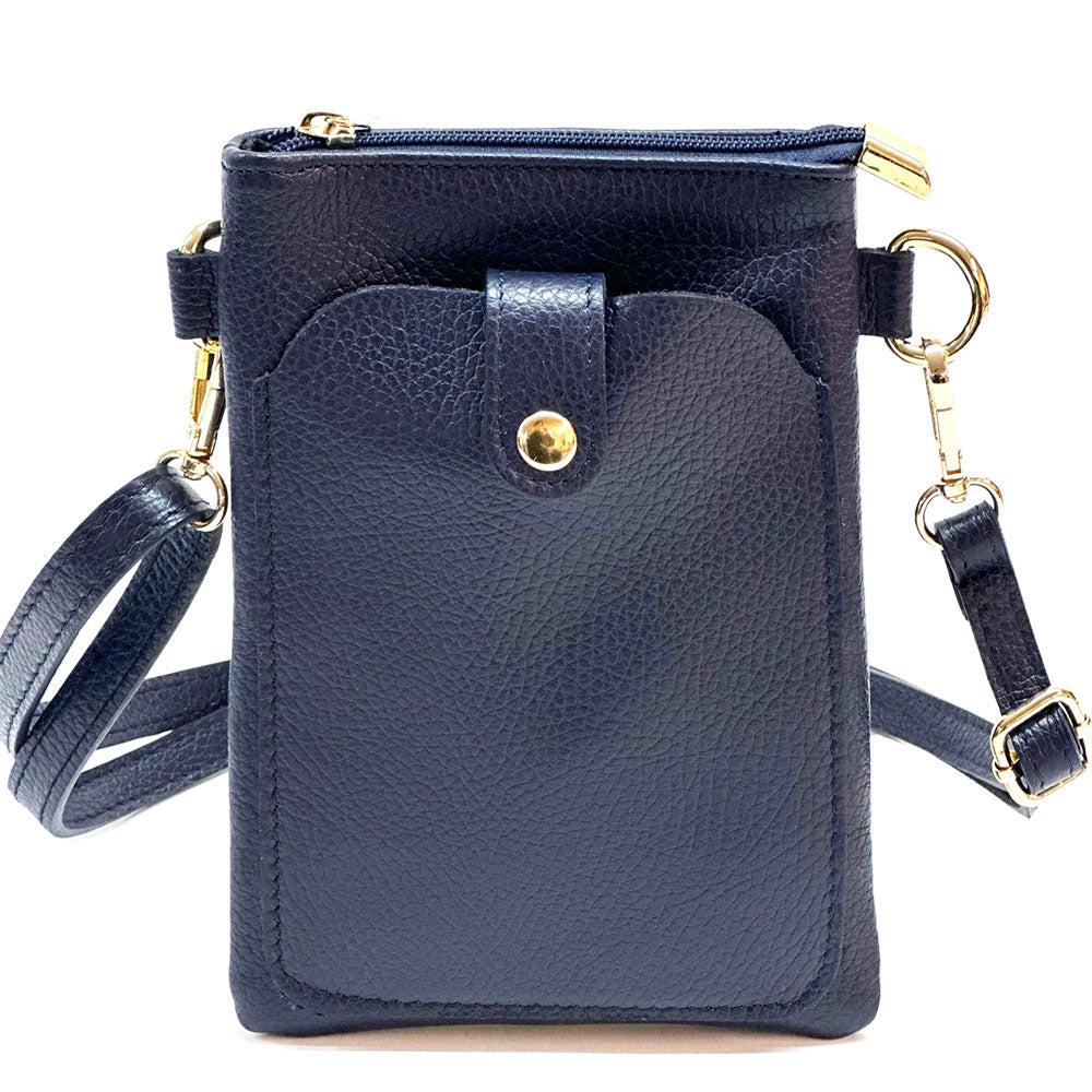 Eterna Italian Leather Crossbody Bag – Elegant Compact Crossbody for Women