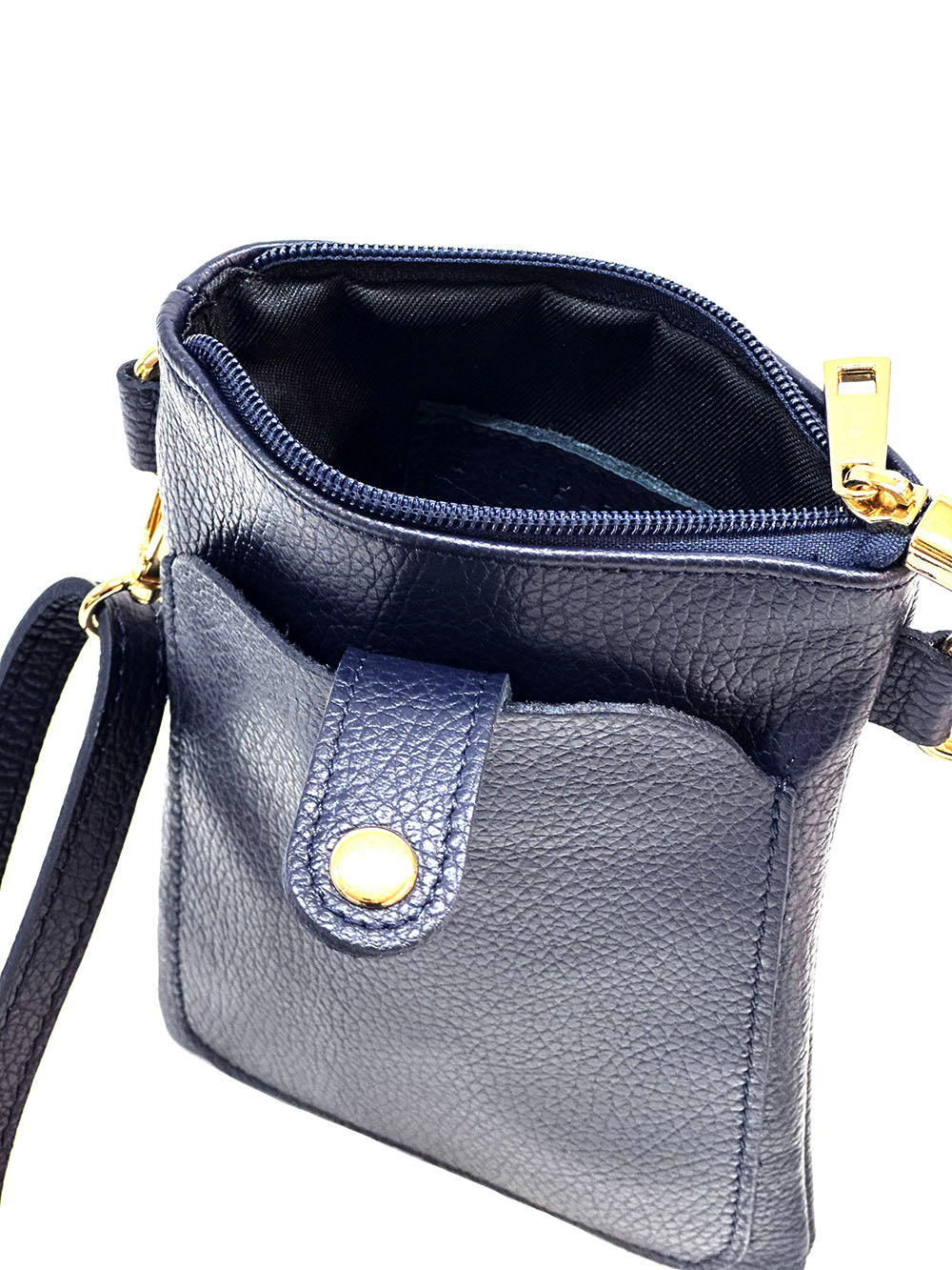 Eterna Italian Leather Crossbody Bag – Elegant Compact Crossbody for Women