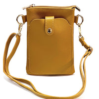 Eterna Italian Leather Crossbody Bag – Elegant Compact Crossbody for Women