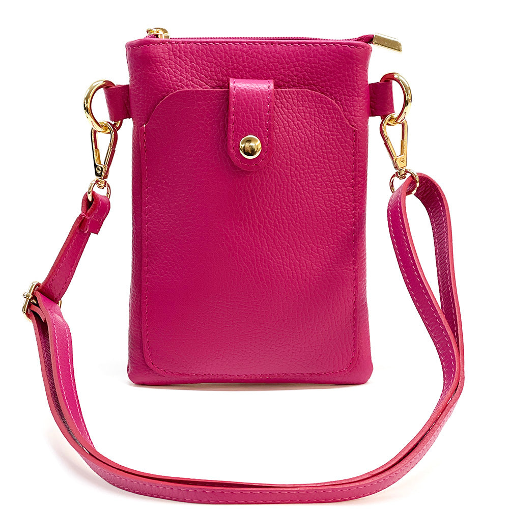 Eterna Italian Leather Crossbody Bag – Elegant Compact Crossbody for Women