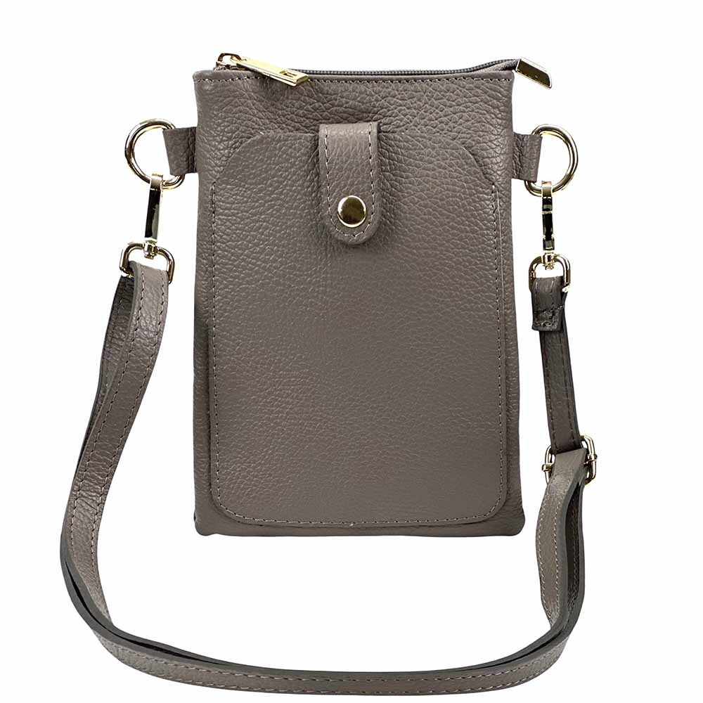 Eterna Italian Leather Crossbody Bag – Elegant Compact Crossbody for Women