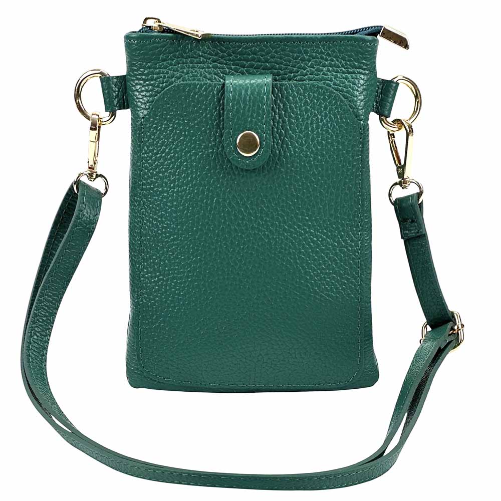 Eterna Italian Leather Crossbody Bag – Elegant Compact Crossbody for Women