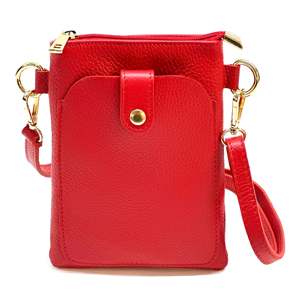 Eterna Italian Leather Crossbody Bag – Elegant Compact Crossbody for Women