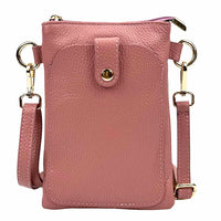 Eterna Italian Leather Crossbody Bag – Elegant Compact Crossbody for Women