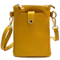Eterna Italian Leather Crossbody Bag – Elegant Compact Crossbody for Women