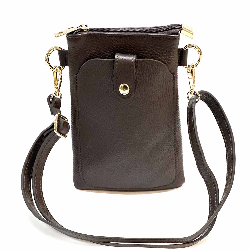 Eterna Italian Leather Crossbody Bag – Elegant Compact Crossbody for Women
