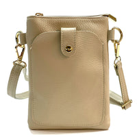 Eterna Italian Leather Crossbody Bag – Elegant Compact Crossbody for Women