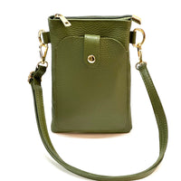 Eterna Italian Leather Crossbody Bag – Elegant Compact Crossbody for Women