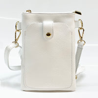 Eterna Italian Leather Crossbody Bag – Elegant Compact Crossbody for Women