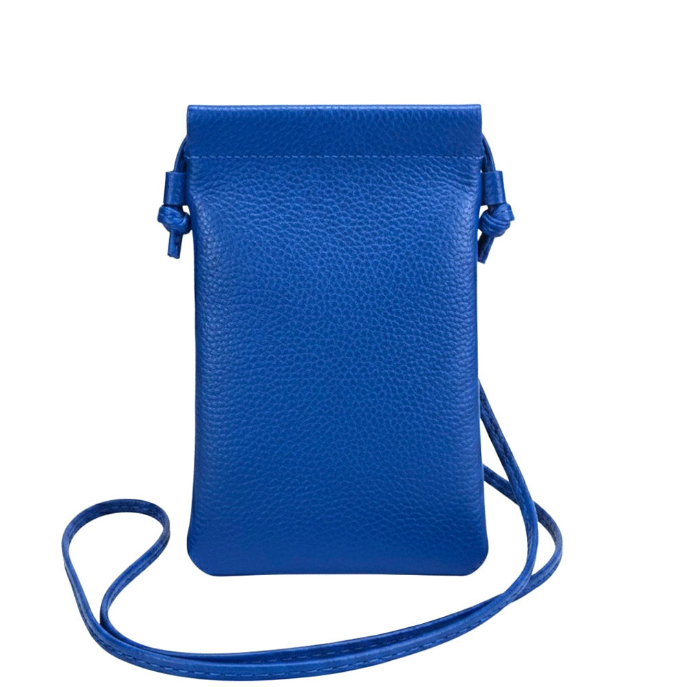 Perla Cow Leather Phone Crossbody Bag