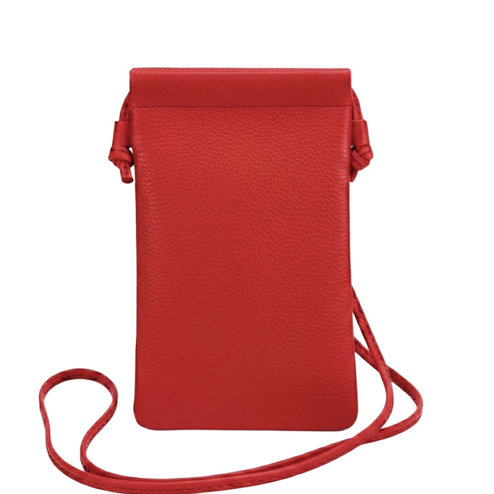 Perla Cow Leather Phone Crossbody Bag