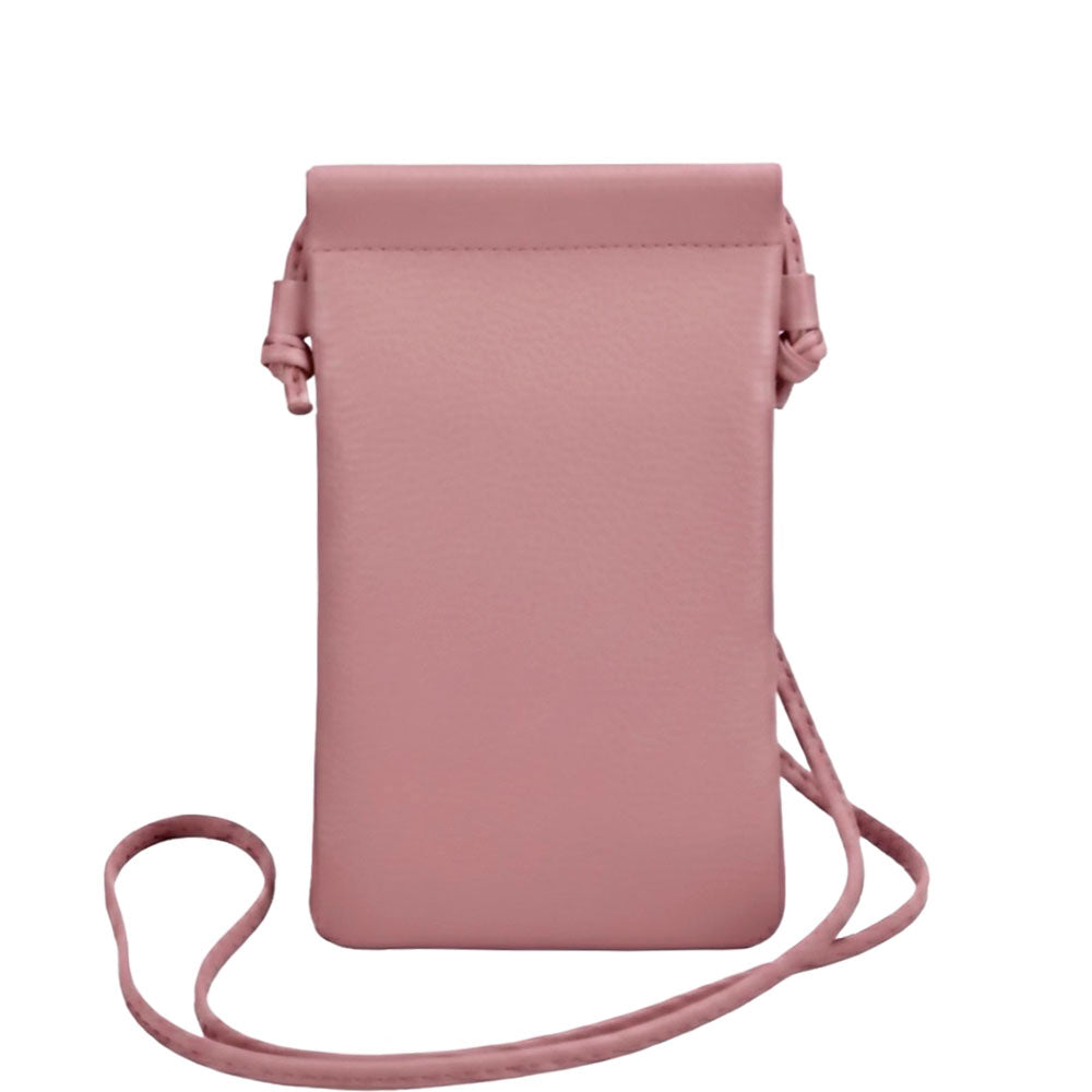 Perla Cow Leather Phone Crossbody Bag