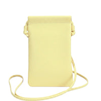 Perla Cow Leather Phone Crossbody Bag