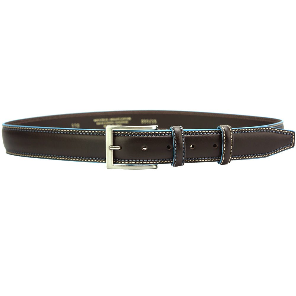 Blue Square Men’s leather belt-2