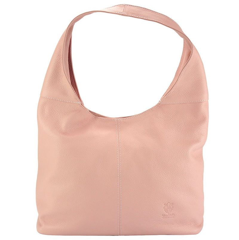 Caïssa Leather Hobo Bag: Versatile & Stylish - Leather Italiano