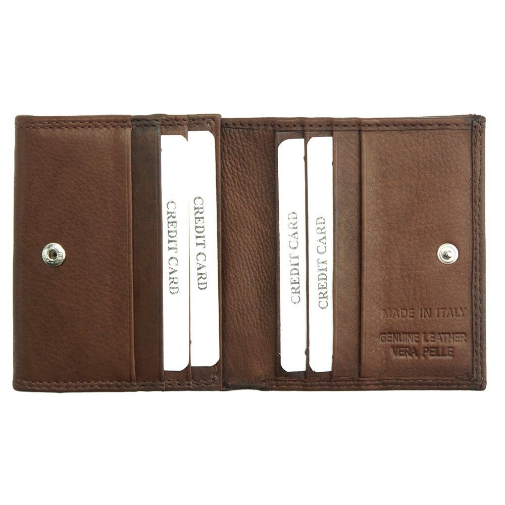 Made In Italy Leather Genuine Italian Leather Wallet For Women