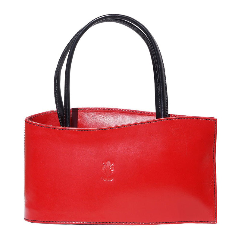 Nano leather handbag-43