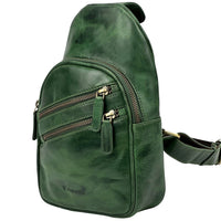 Harvey Italian Leather Sling Bag – Men’s Crossbody (Handmade in Florence)