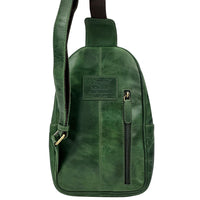 Harvey Italian Leather Sling Bag – Men’s Crossbody (Handmade in Florence)