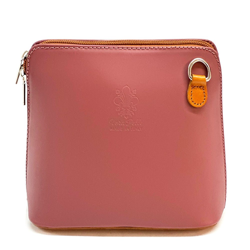 Dalida Leather Crossbody Bag: Italian Luxury - Leather Italiano