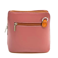 Dalida Leather Crossbody Bag: Italian Luxury - Leather Italiano