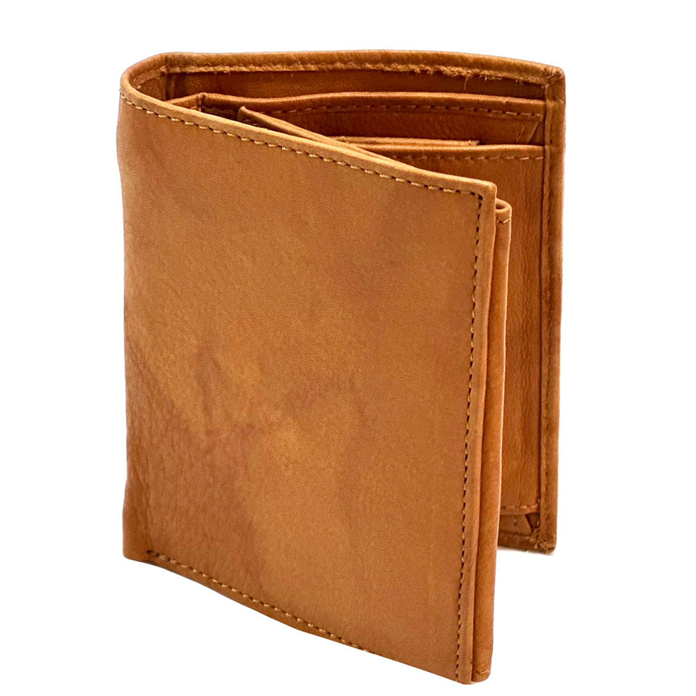 Raviero Cow Leather Vertical Wallet