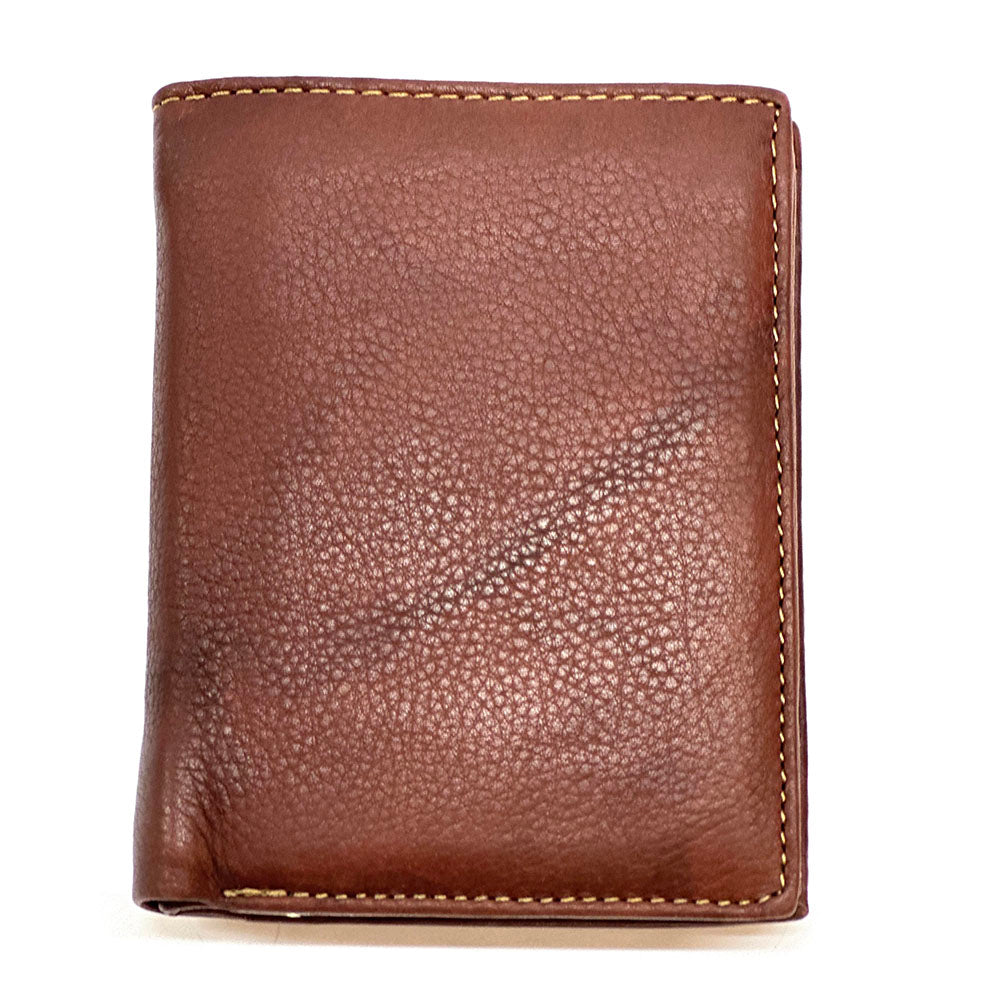 Raviero Cow Leather Vertical Wallet