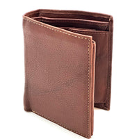 Raviero Cow Leather Vertical Wallet