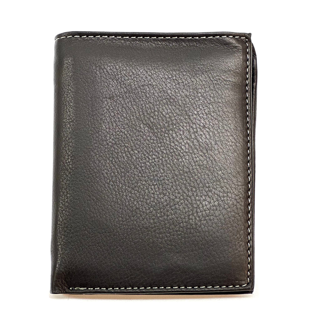 Raviero Cow Leather Vertical Wallet