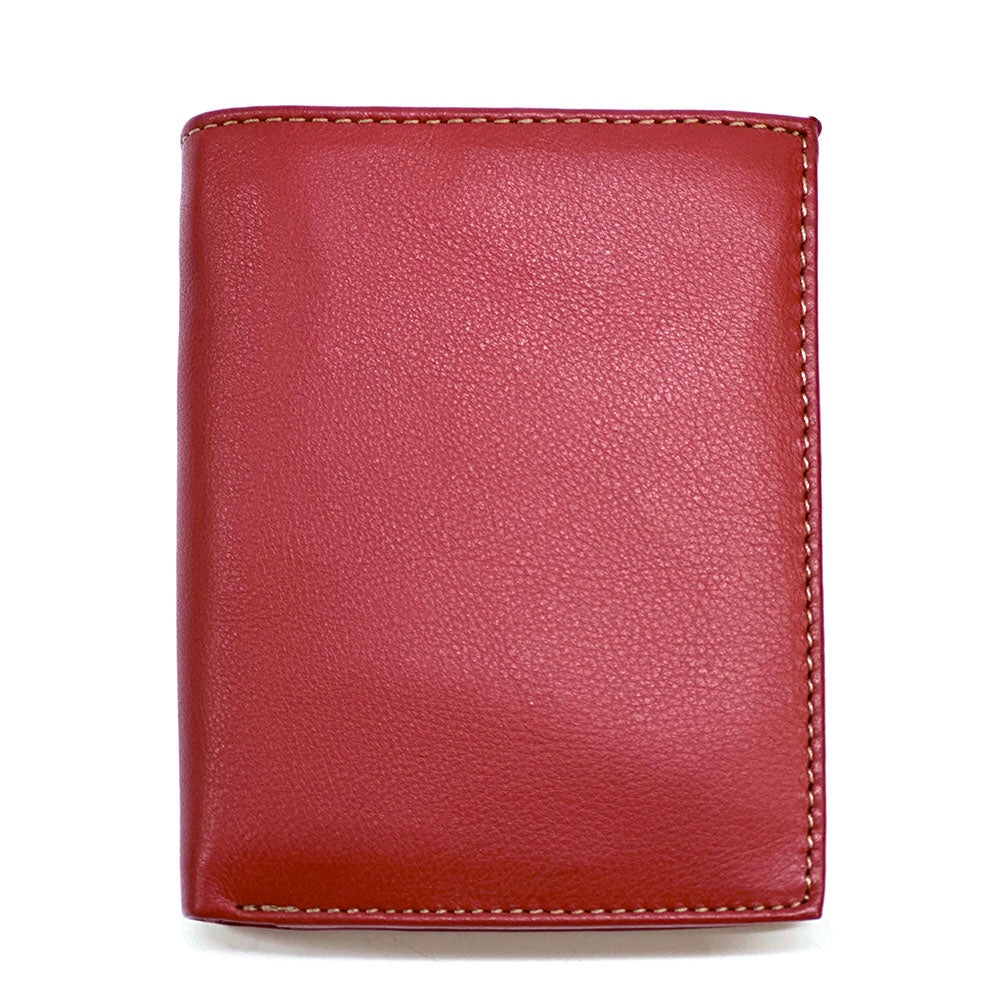 Raviero Cow Leather Vertical Wallet