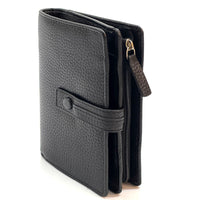 Flora leather wallet