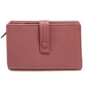 Flora leather wallet