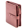 Flora leather wallet