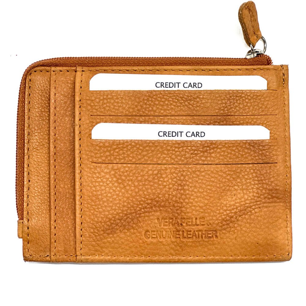 Swami Card Holder with Zip-11