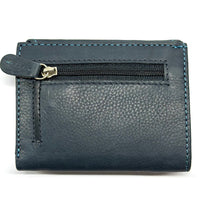 Liora Minimalist RFID Leather Mini Trifold Wallet