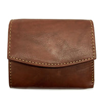 Liora Minimalist RFID Leather Mini Trifold Wallet