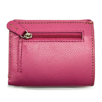 Liora Minimalist RFID Leather Mini Trifold Wallet